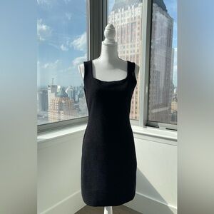 Bottega Veneta Towelling Knit Black Dress size M $2,000 NEW